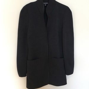 Emanuel by Emanuel Ungaro Wool longline jacket